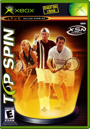 Top Spin (USA) 2D Box Front